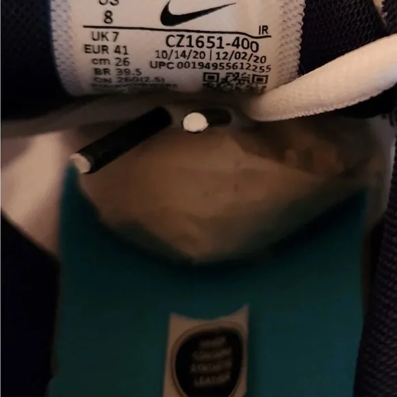 Size 8 Nike Air Max Plus Physic Blue White CZ1651-400 NIB Men Sneaker Fast Ship